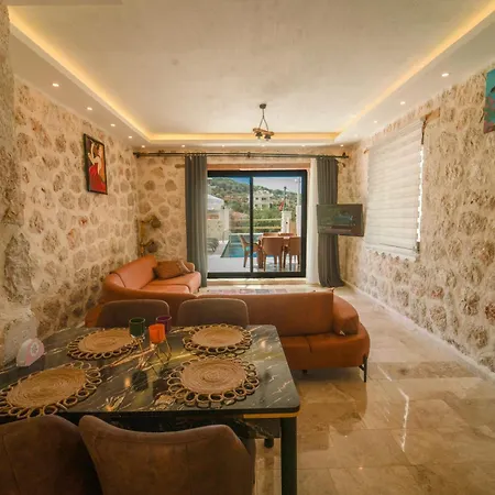 וילה Merkezde Oezel Havuzlu Tas